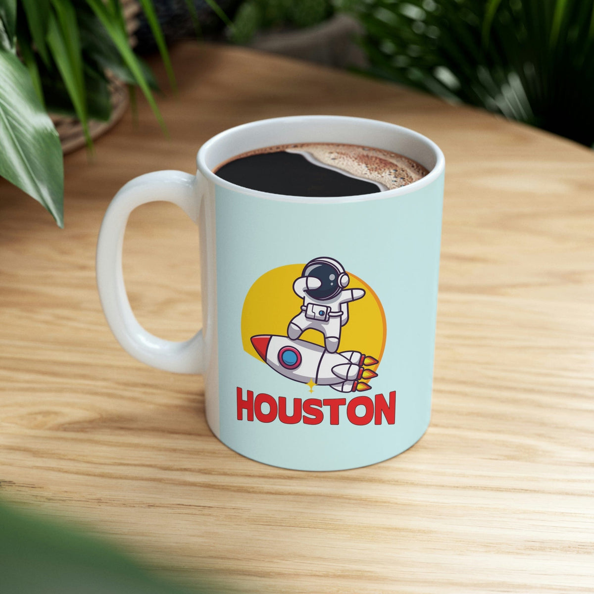 HOUSTON - Awesome Ceramic Mug, Exclusive Design