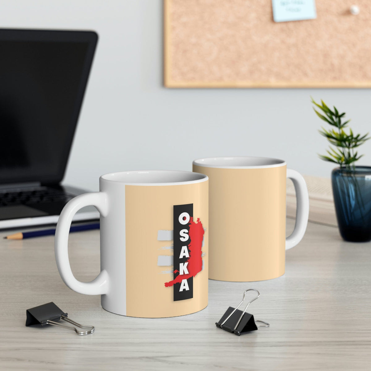 OSAKA - Awesome Ceramic Mug, Exclusive Design