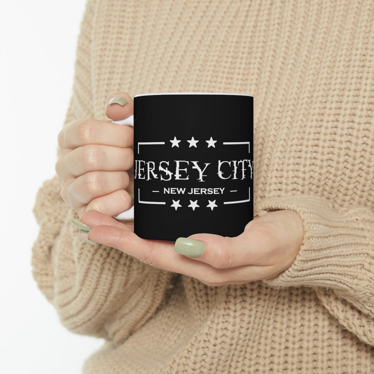 JERSEY CITY - Awesome Ceramic Mug, Exclusive Design