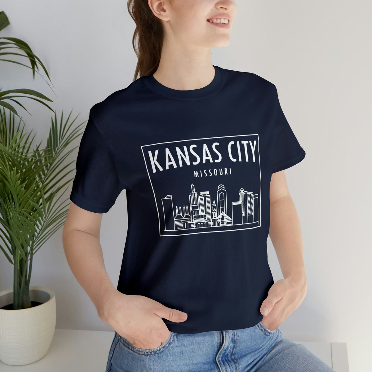 Minimalist Kansas City- Short Sleeve Tee
