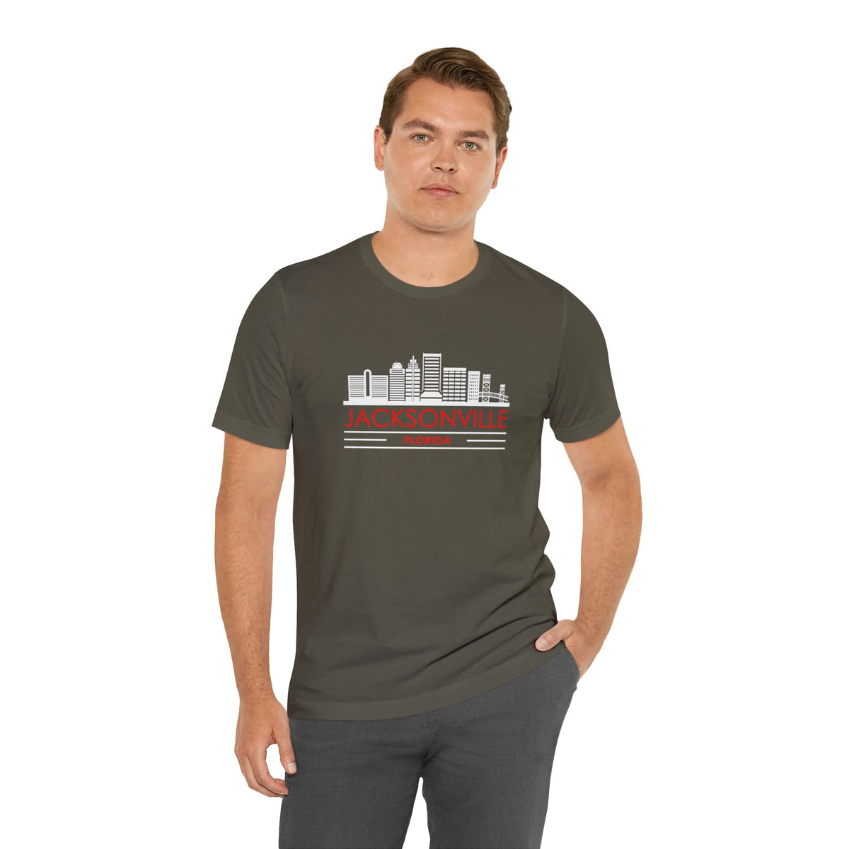 Jacksonville Skyline - Short Sleeve Tee