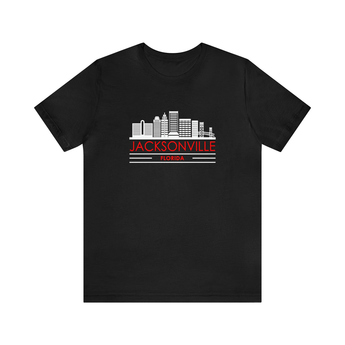 Jacksonville Skyline - Short Sleeve Tee