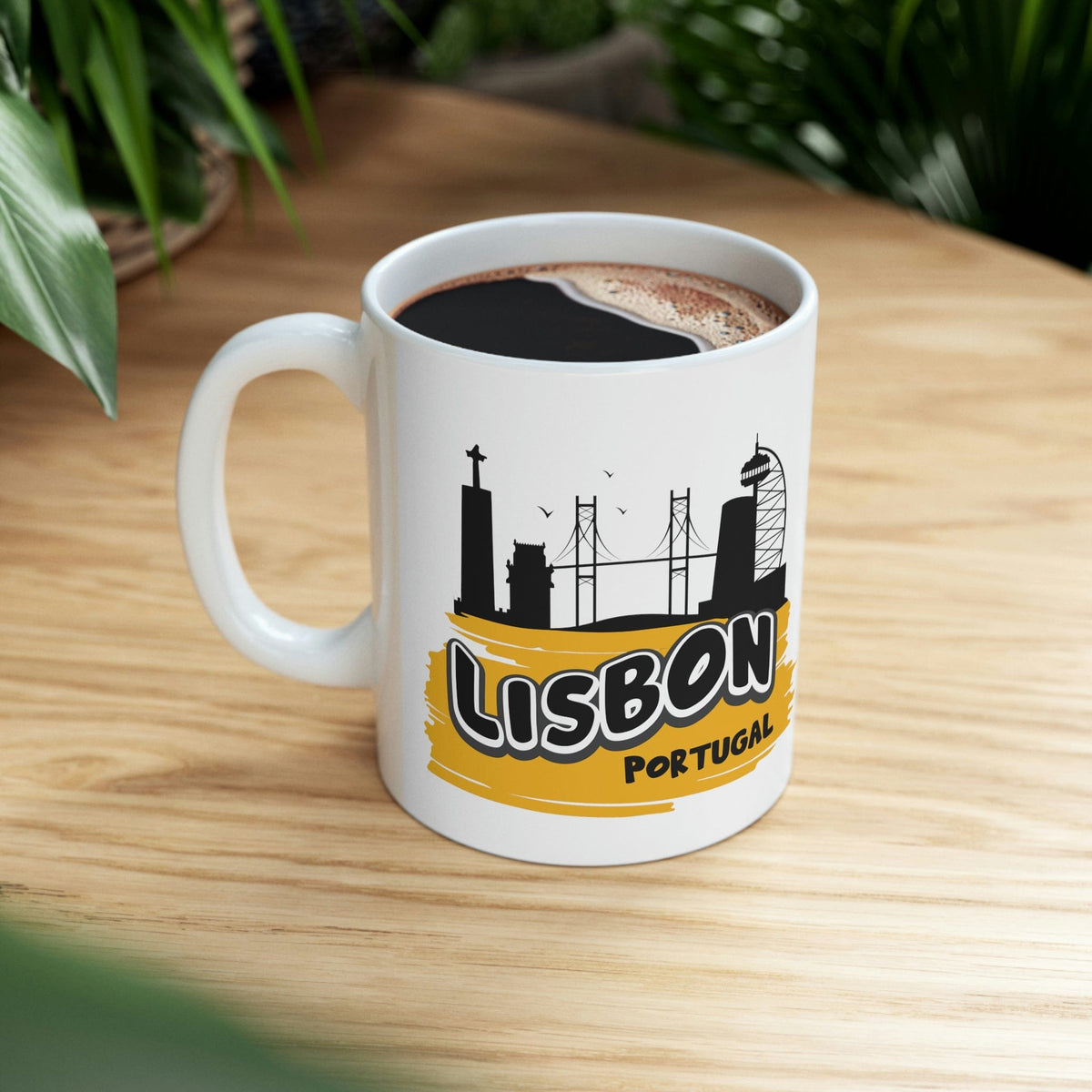 LISBON - Awesome Ceramic Mug, Exclusive Design