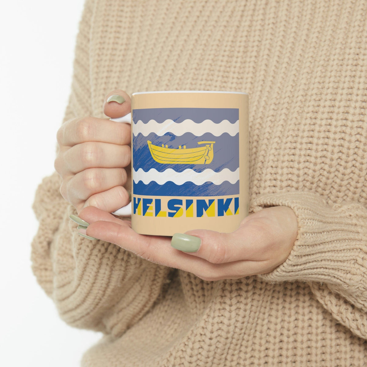 HELSINKI - Awesome Ceramic Mug, Exclusive Design