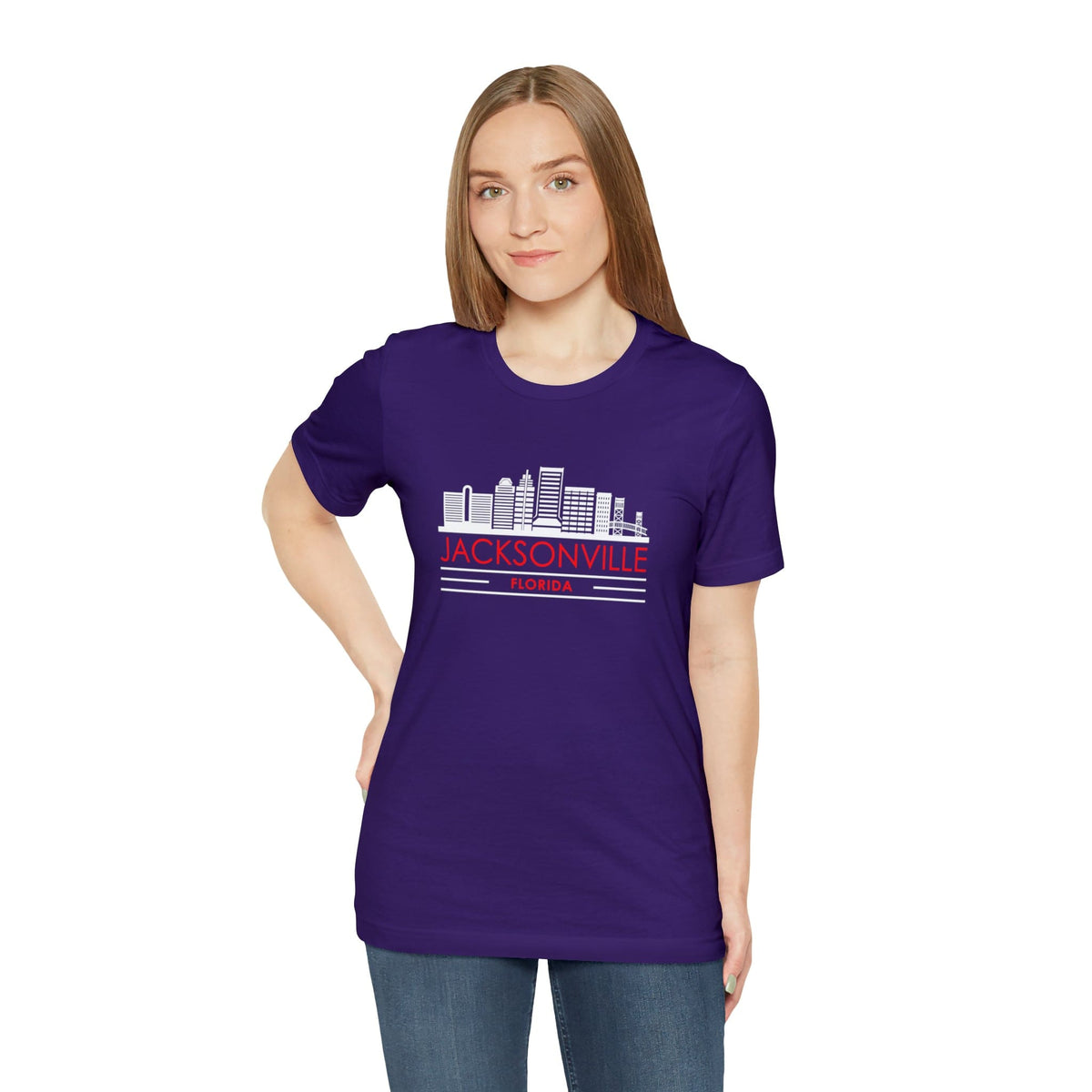 Jacksonville Skyline - Short Sleeve Tee