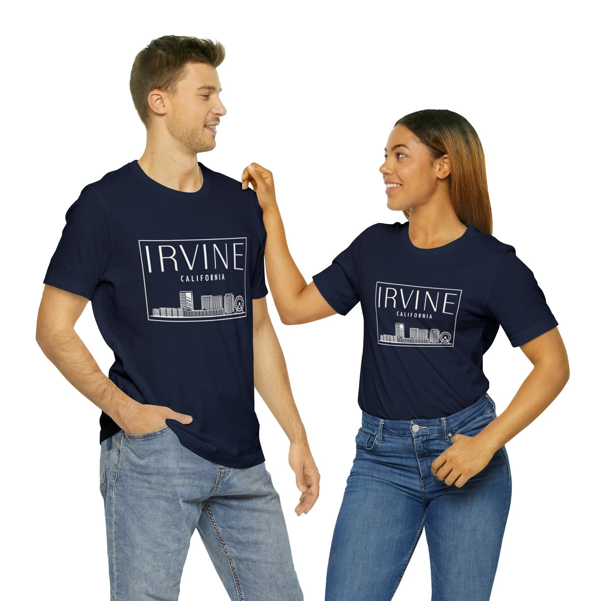 Minimalist Irvine California - Short Sleeve Tee