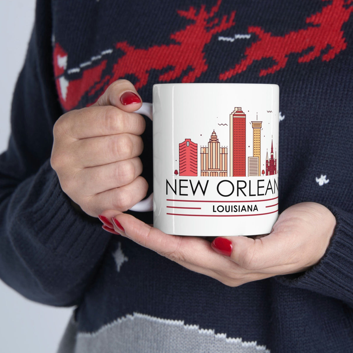 NEW ORLEANS - Awesome Ceramic Mug, Exclusive Design