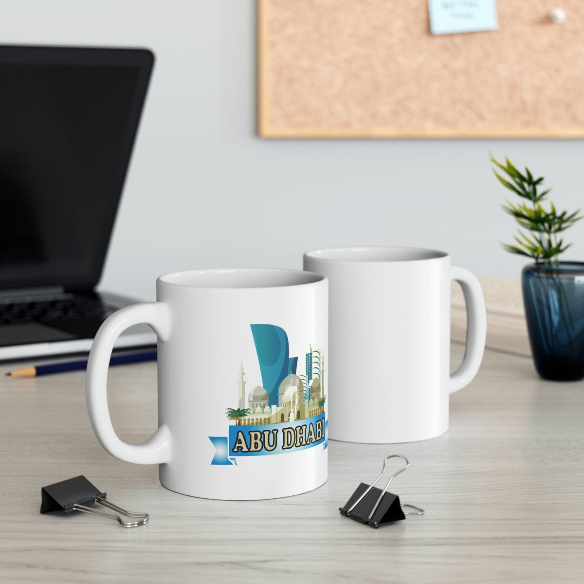 ABU DHABI - Awesome Ceramic Mug, Exclusive Design
