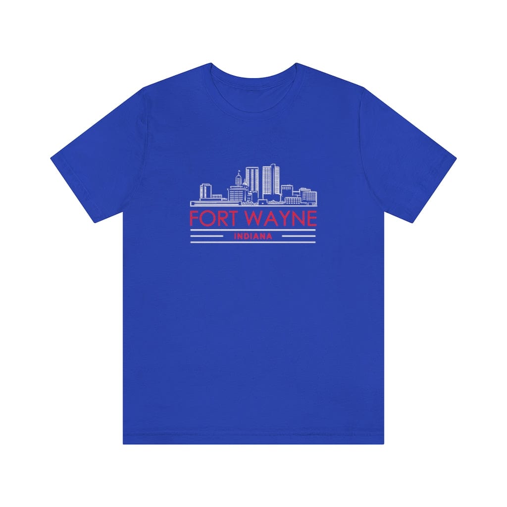 Fort Wayne Typography- Short Sleeve Tee
