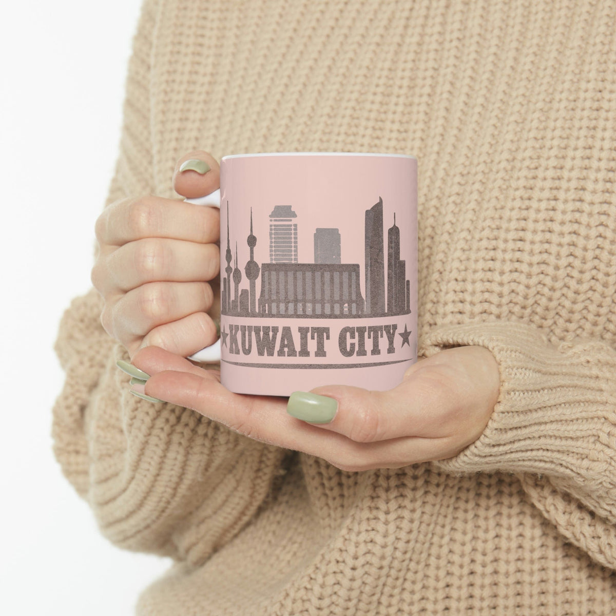 KUWAIT CITY - Awesome Ceramic Mug, Exclusive Design