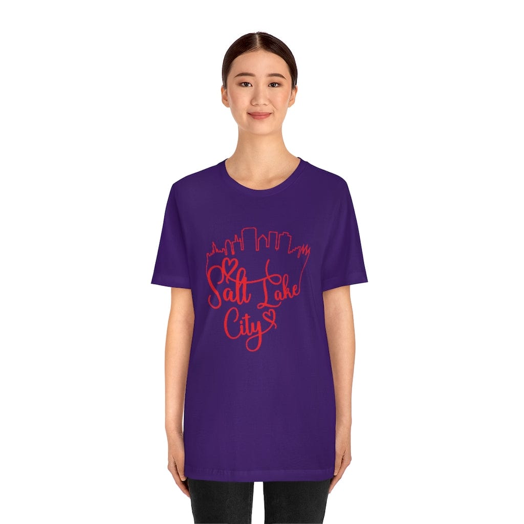 Salt Lake Badge- Short Sleeve Tee
