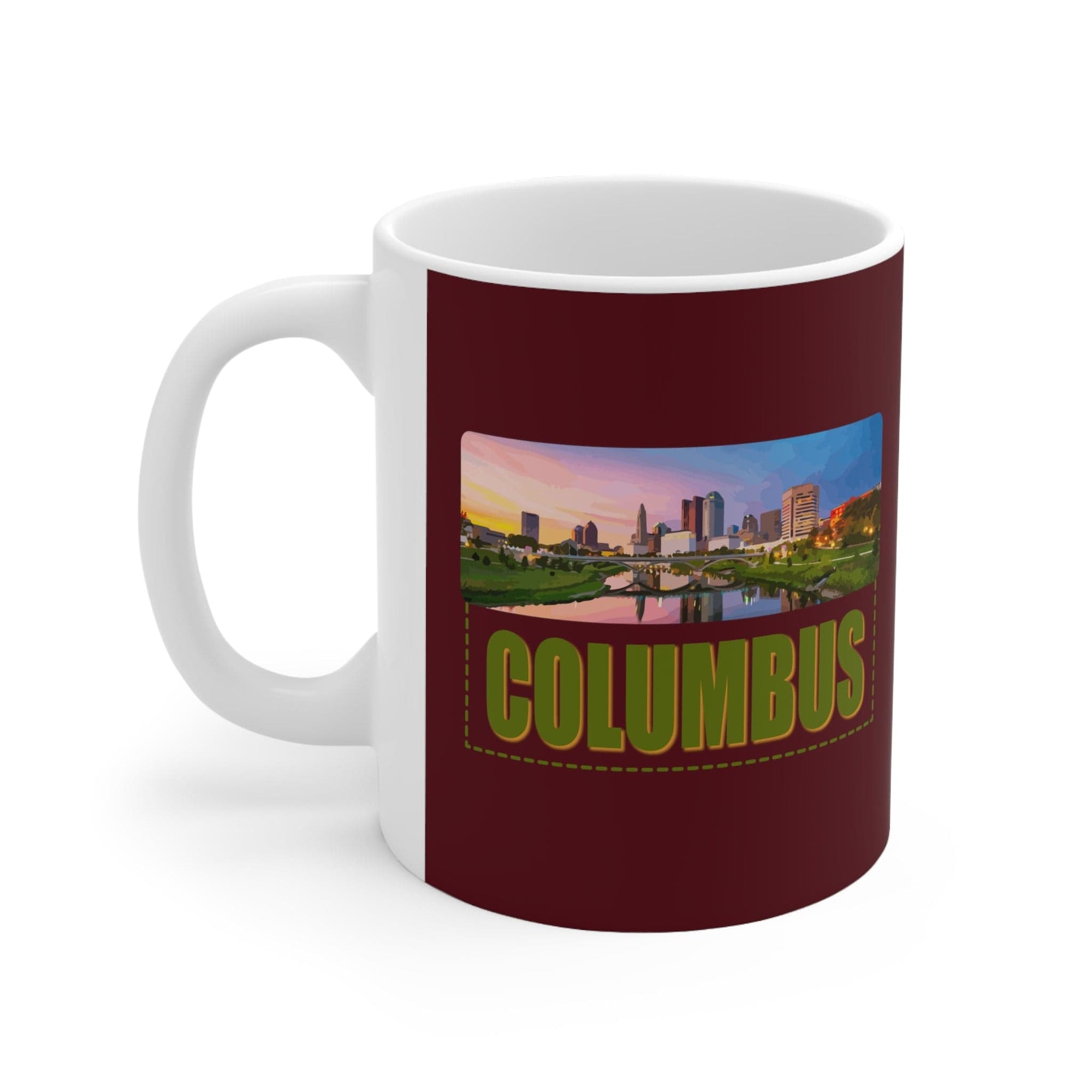 COLUMBUS - Awesome Ceramic Mug, Exclusive Design