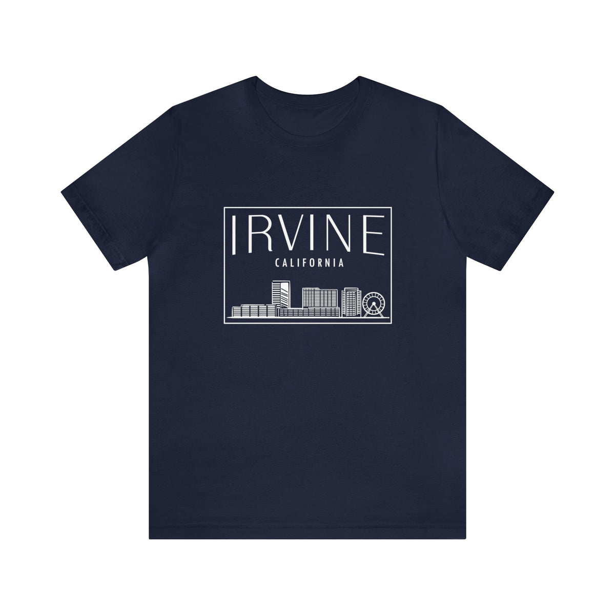 Minimalist Irvine California - Short Sleeve Tee
