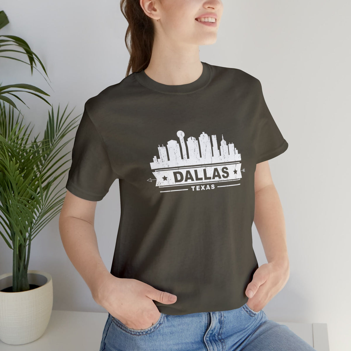 Dallas Skyline- Short Sleeve Tee