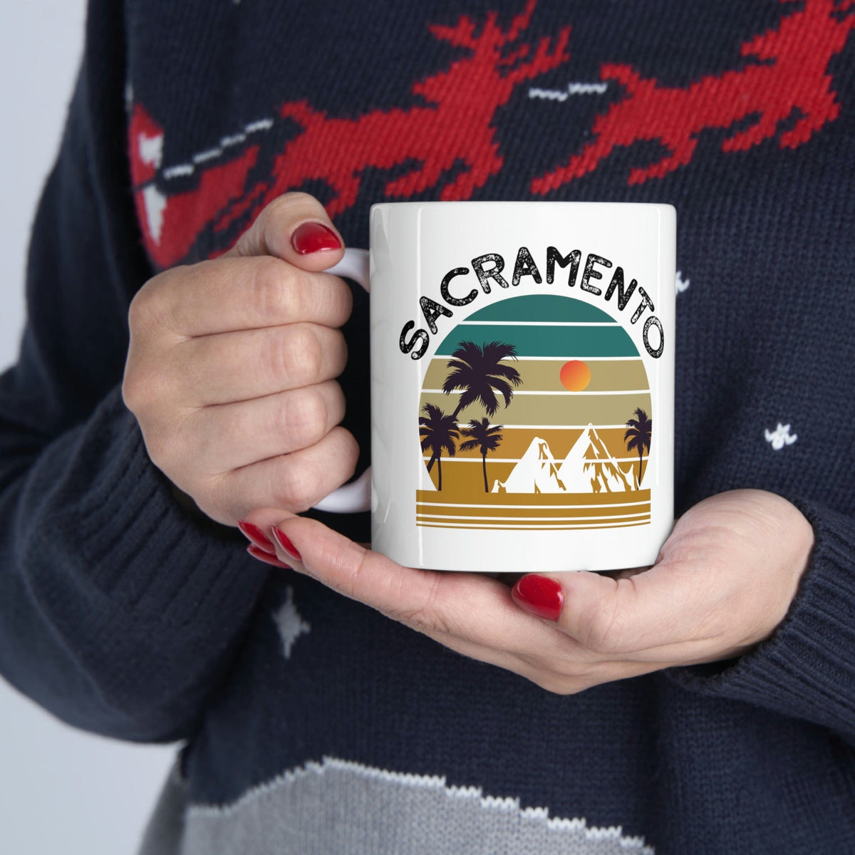 SACRAMENTO - Awesome Ceramic Mug, Exclusive Design