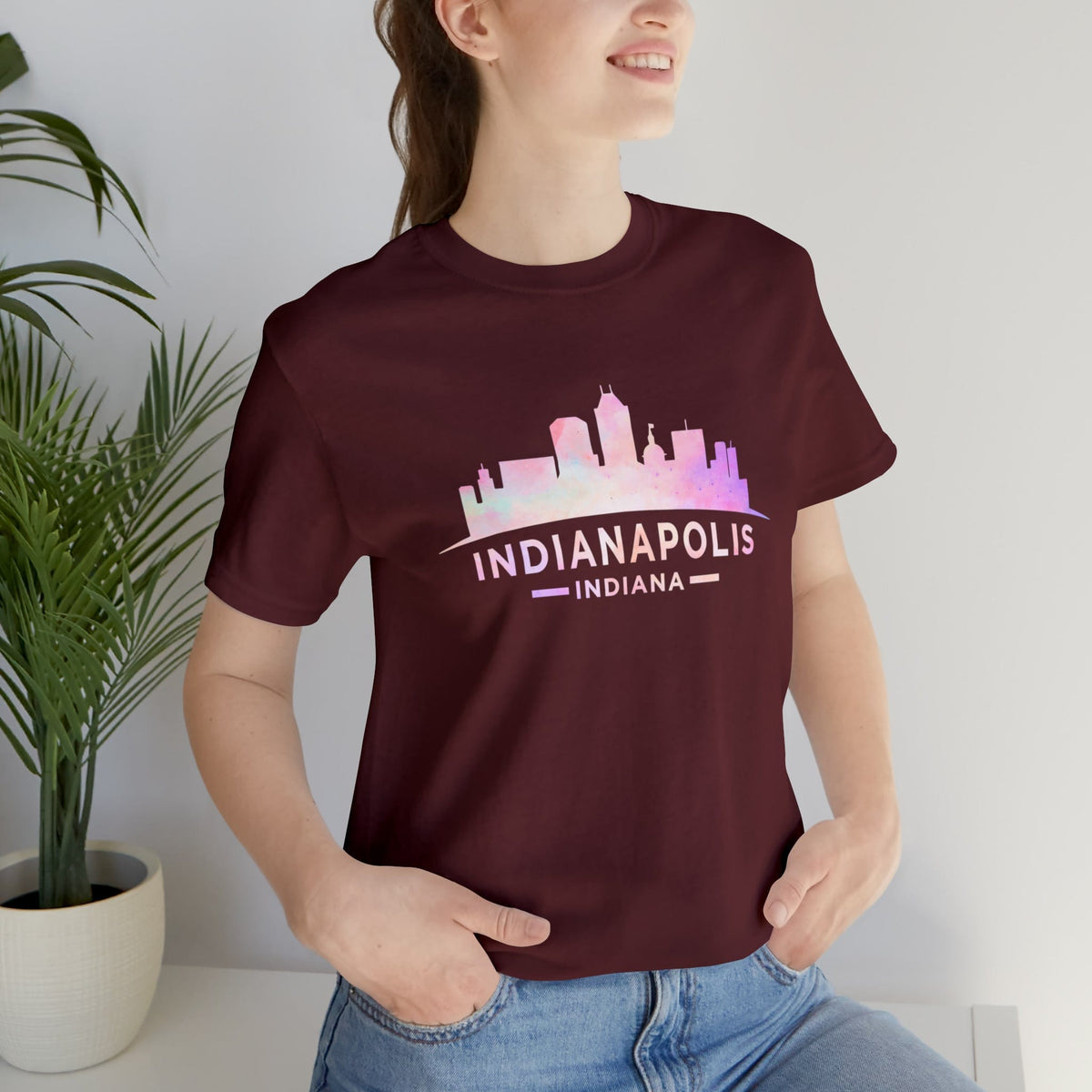 Indianapolis Monochrome - Short Sleeve Tee