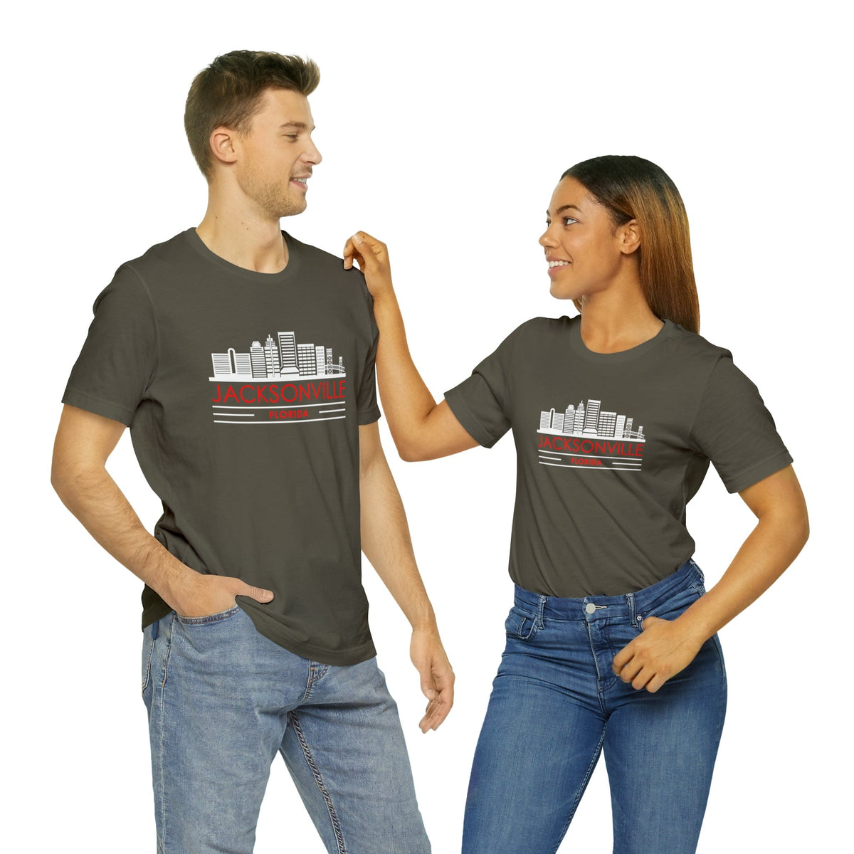 Jacksonville Skyline - Short Sleeve Tee