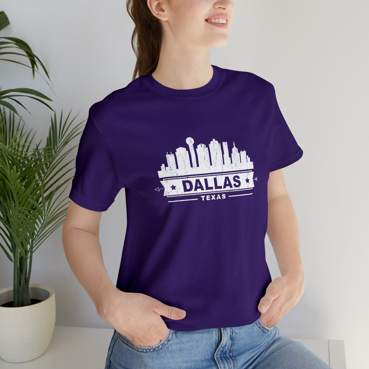Dallas Skyline- Short Sleeve Tee