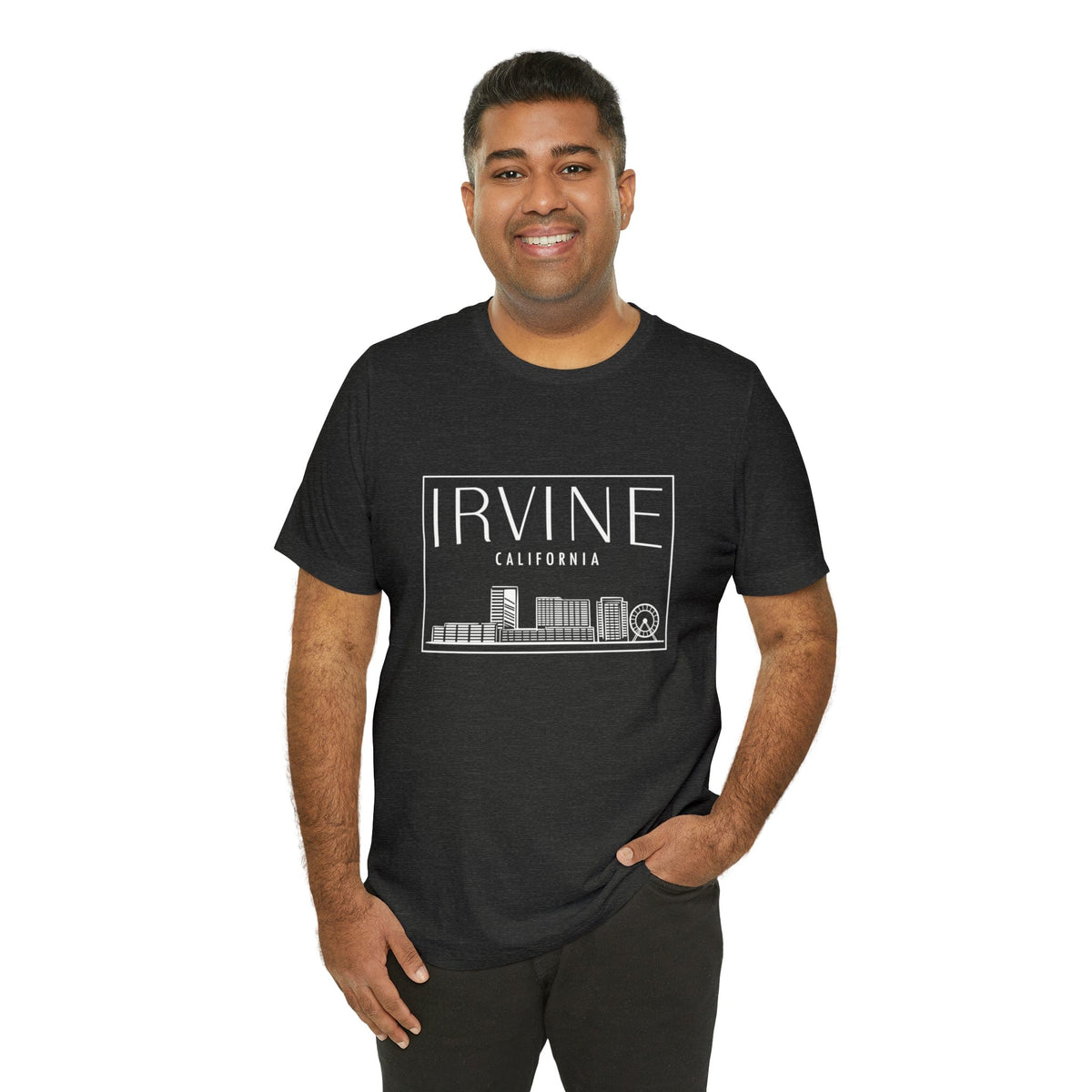 Minimalist Irvine California - Short Sleeve Tee