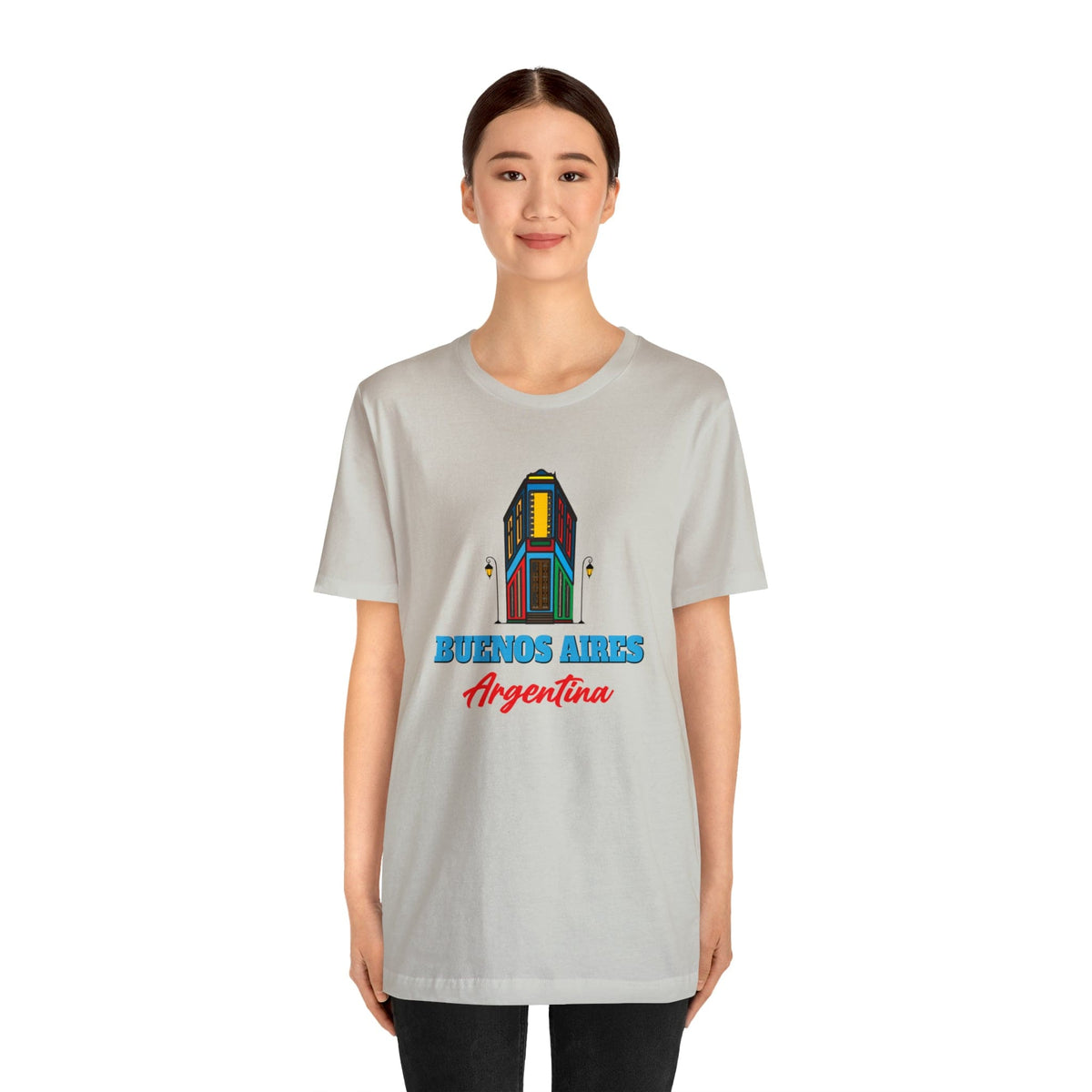 Retro Buenos Aires Landmark - Short Sleeve Tee
