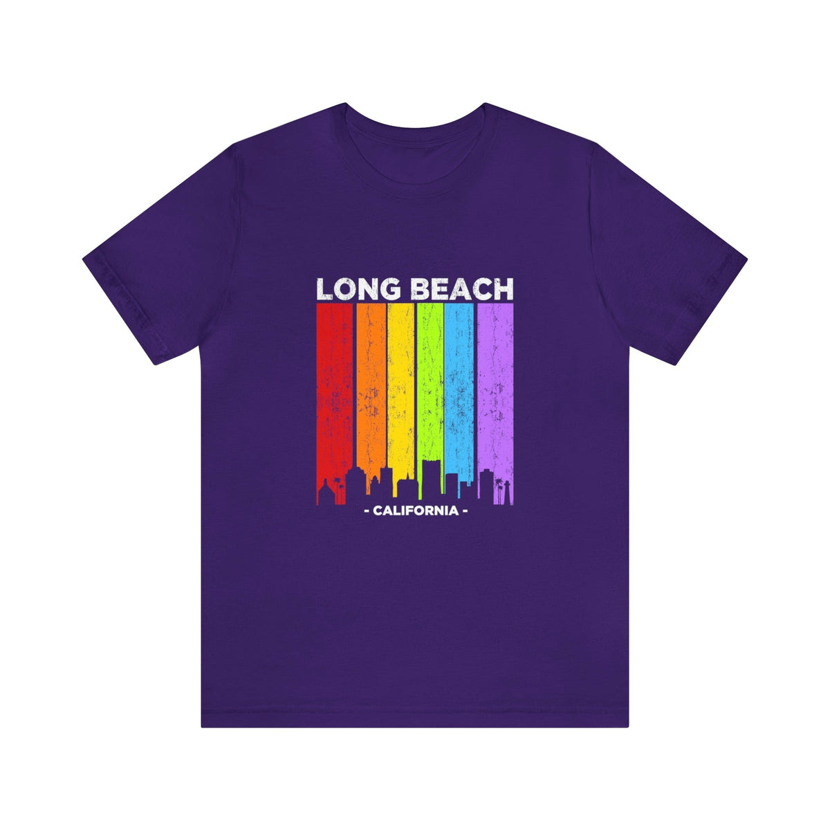 Long Beach California - Short Sleeve Tee