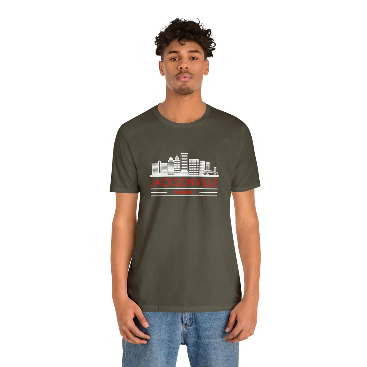 Jacksonville Skyline - Short Sleeve Tee