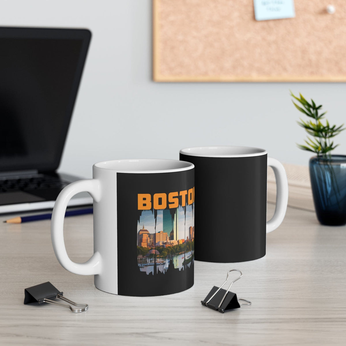 BOSTON - Awesome Ceramic Mug, Exclusive Design