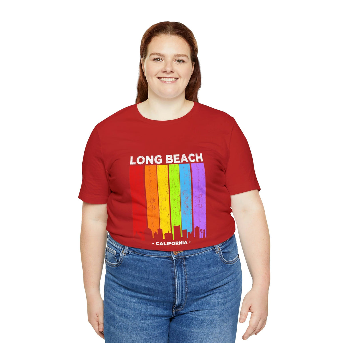 Long Beach California - Short Sleeve Tee