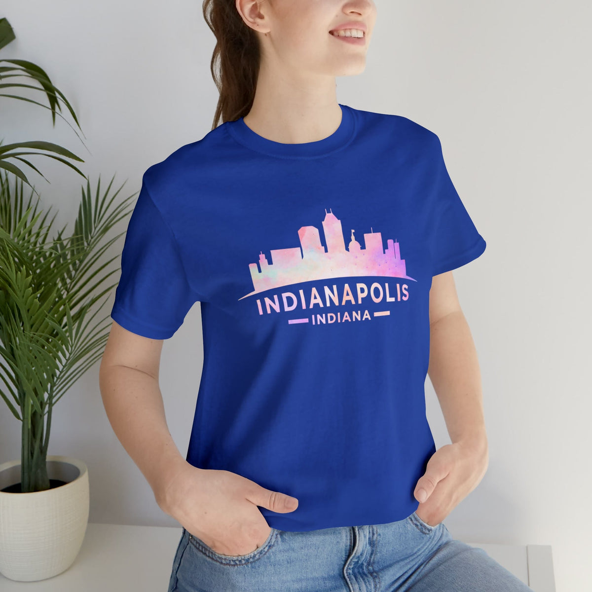 Indianapolis Monochrome - Short Sleeve Tee