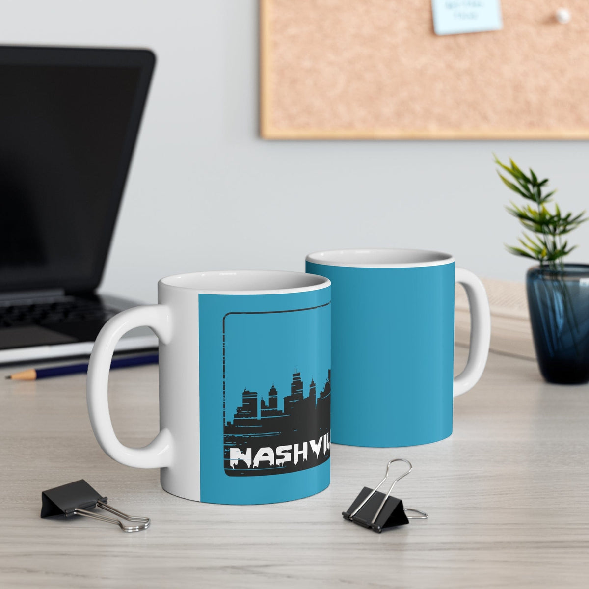 NASHVILLE - Awesome Ceramic Mug, Exclusive Design
