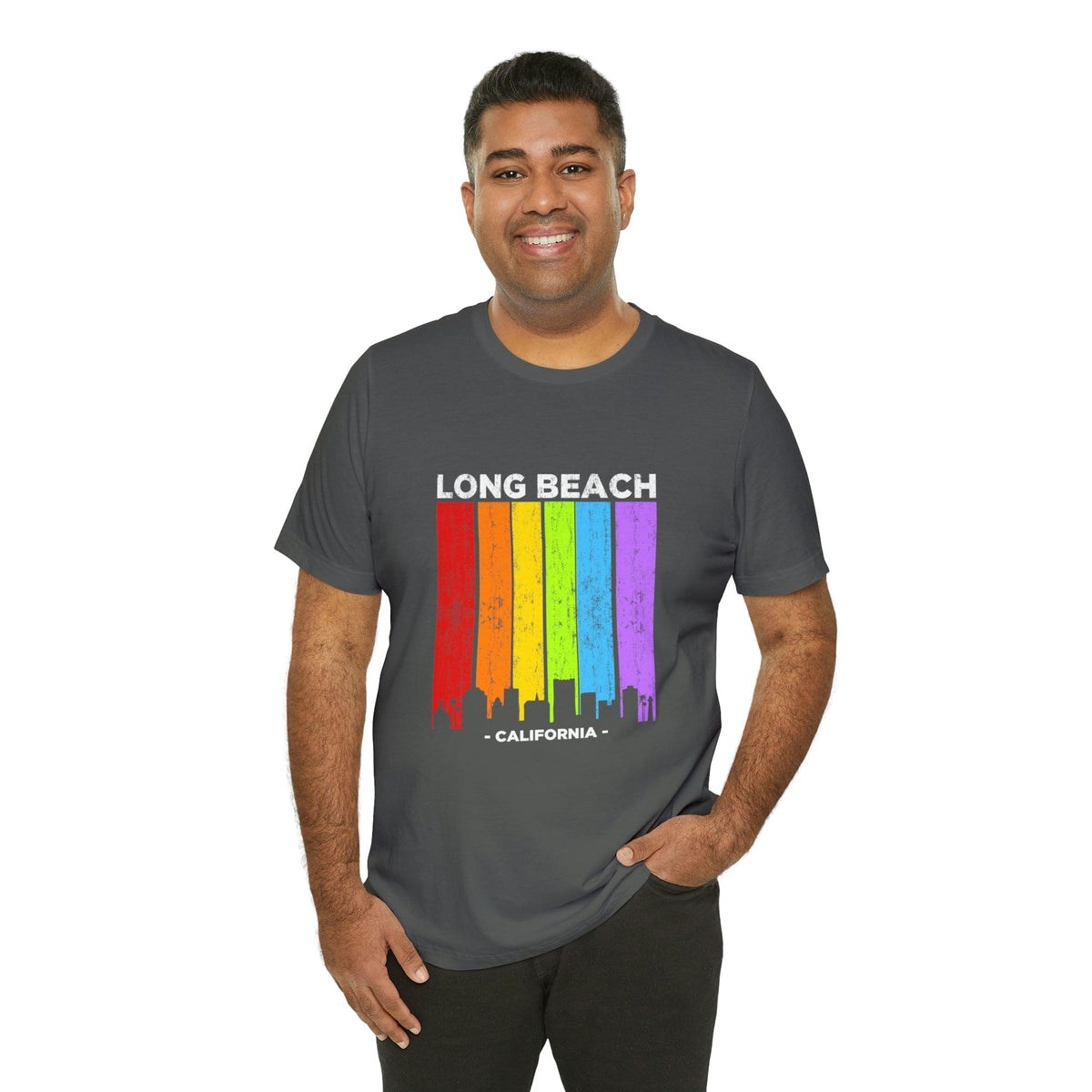 Long Beach California - Short Sleeve Tee