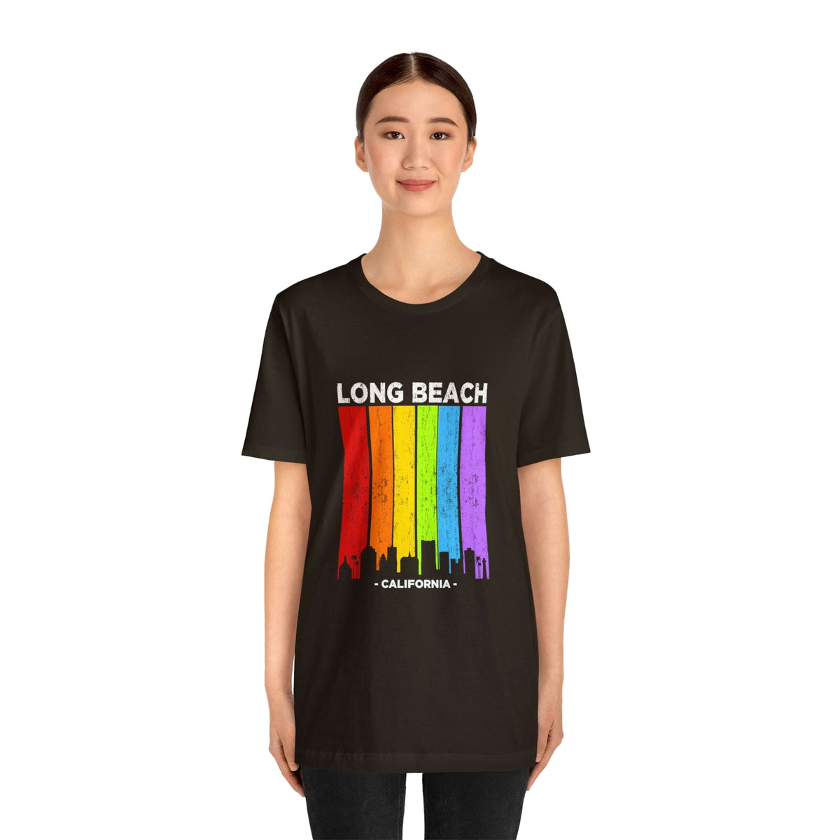 Long Beach California - Short Sleeve Tee