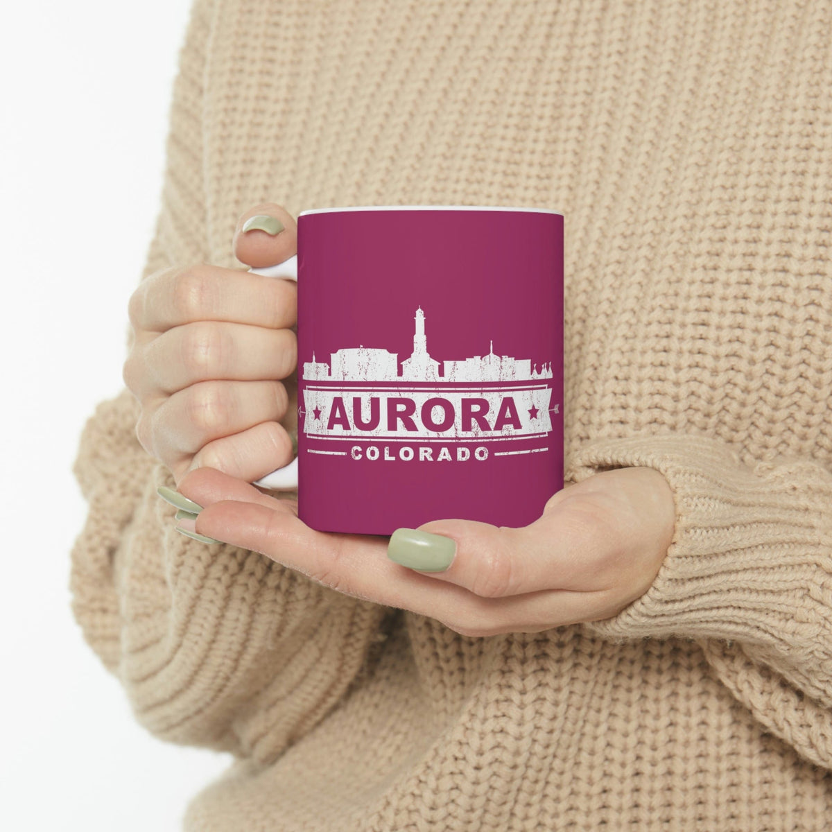 AURORA - Awesome Ceramic Mug, Exclusive Design
