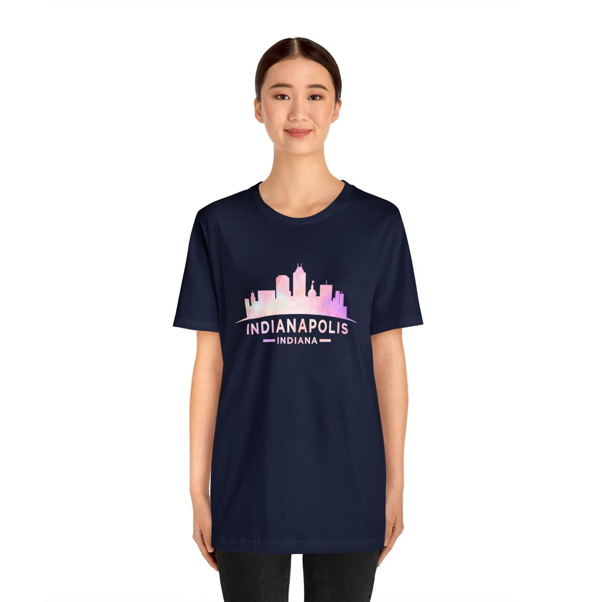 Indianapolis Monochrome - Short Sleeve Tee