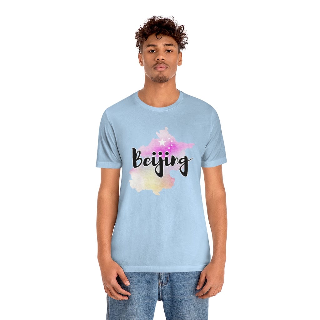 Beijing Map - Short Sleeve Tee