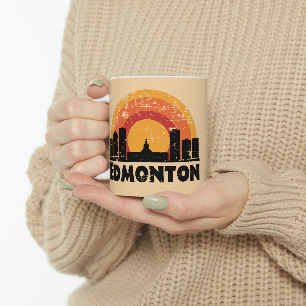 EDMONTON - Awesome Ceramic Mug, Exclusive Design
