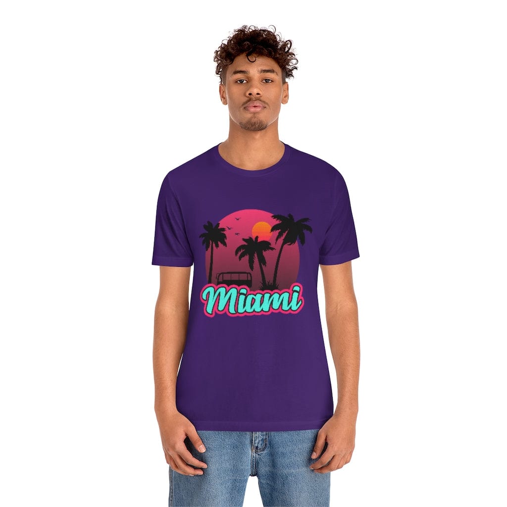 Miami Waves - Short Sleeve Tee