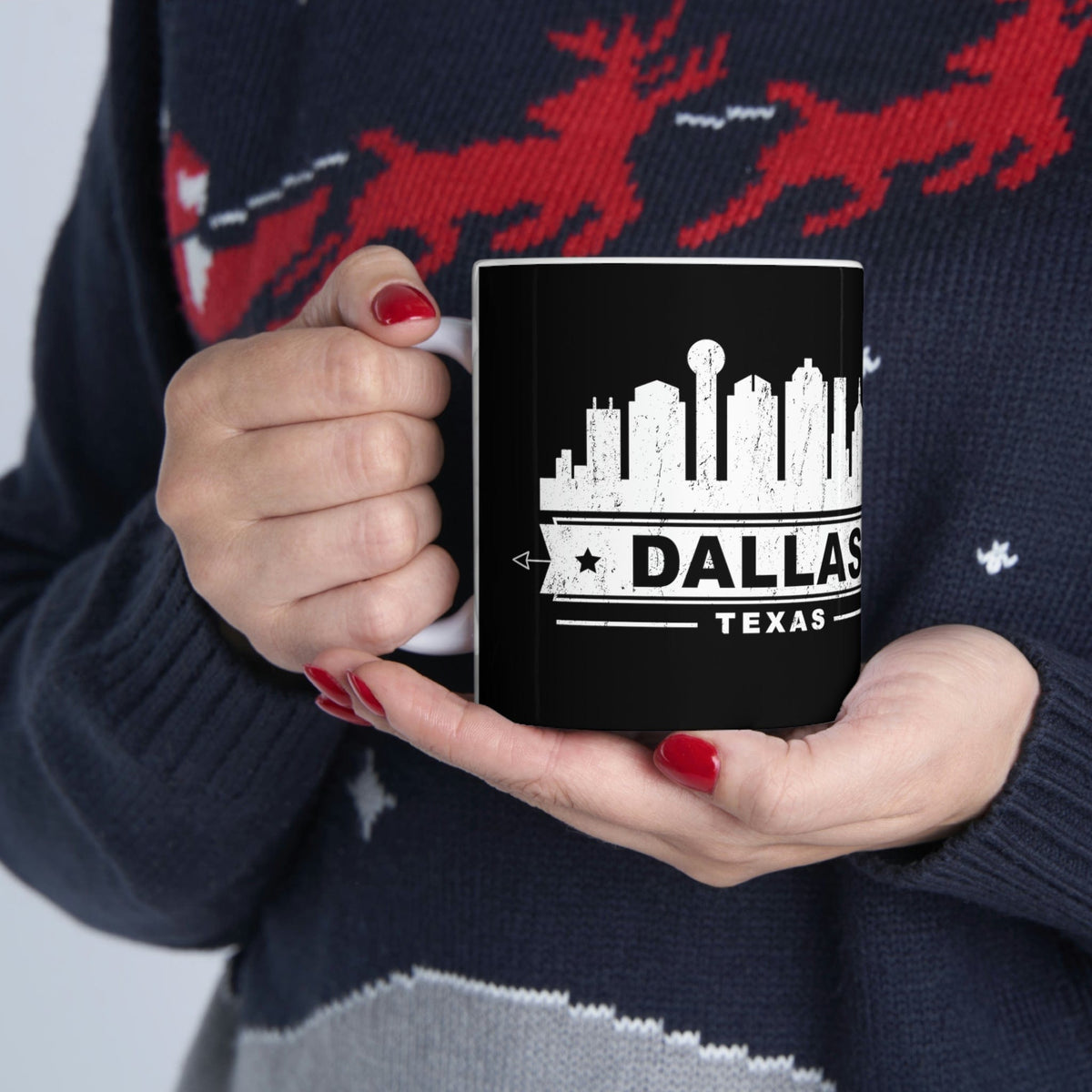DALLAS - Awesome Ceramic Mug, Exclusive Design