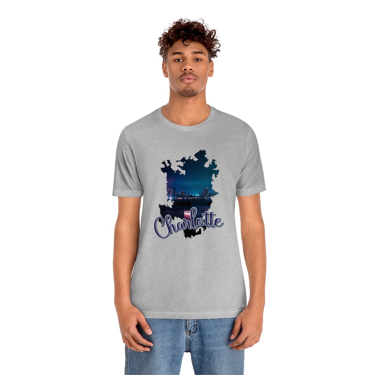 Carolina Skies Lights- Short Sleeve Tee