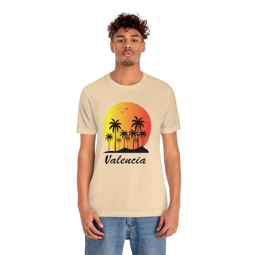 Valencia Sunset Palm- Short Sleeve Tee