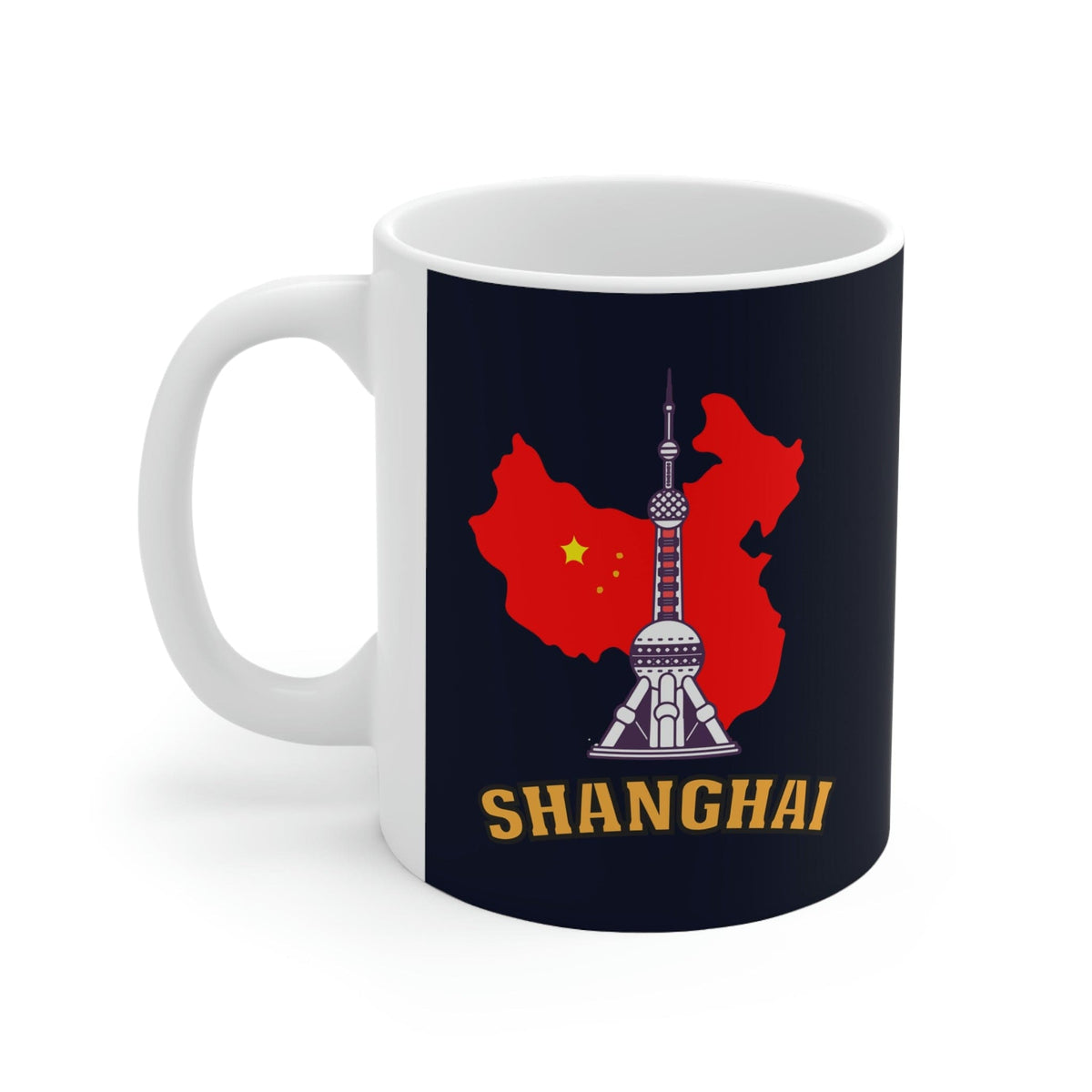 SHANGHAI - Awesome Ceramic Mug, Exclusive Design