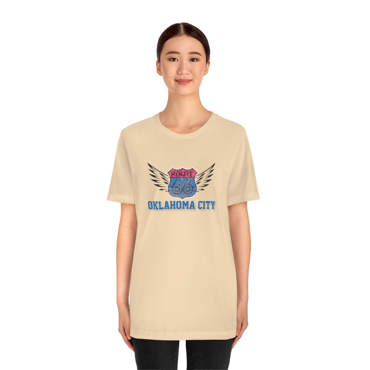 Vintage Shield OKC - Short Sleeve Tee