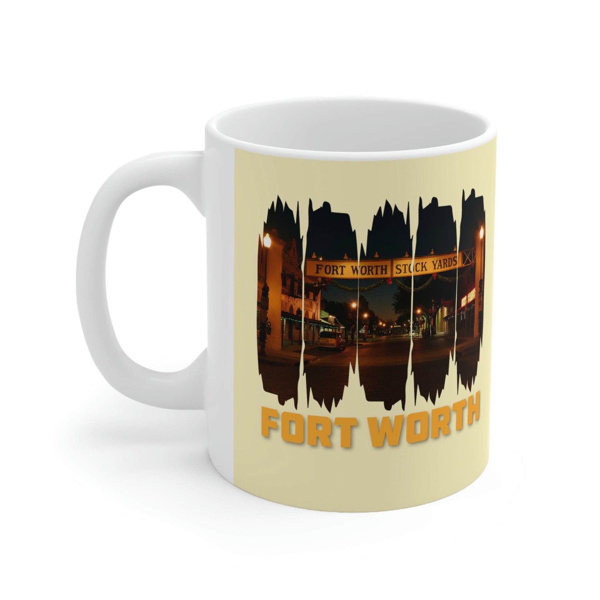 FORT WORTH - Awesome Ceramic Mug, Exclusive Design