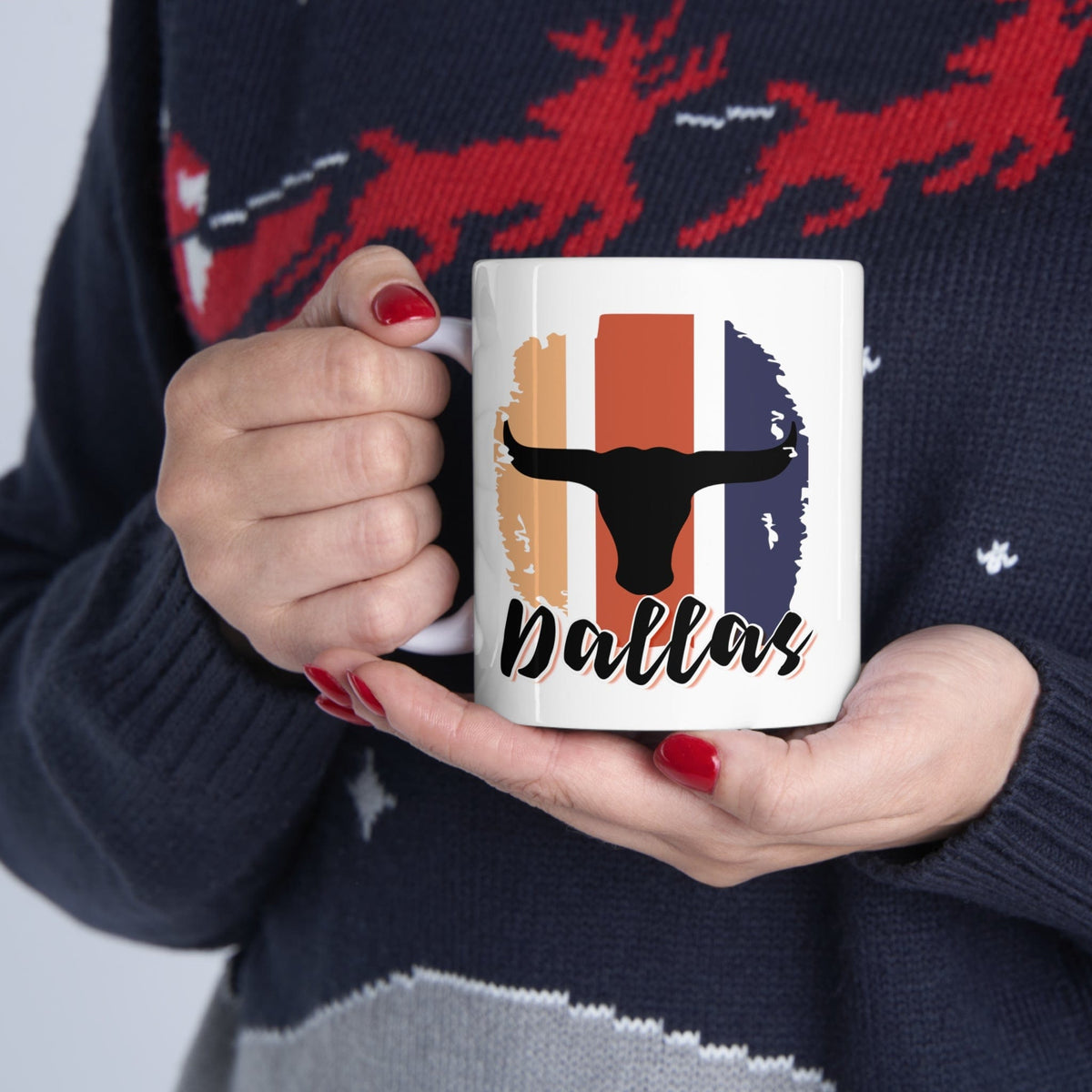 DALLAS - Awesome Ceramic Mug, Exclusive Design