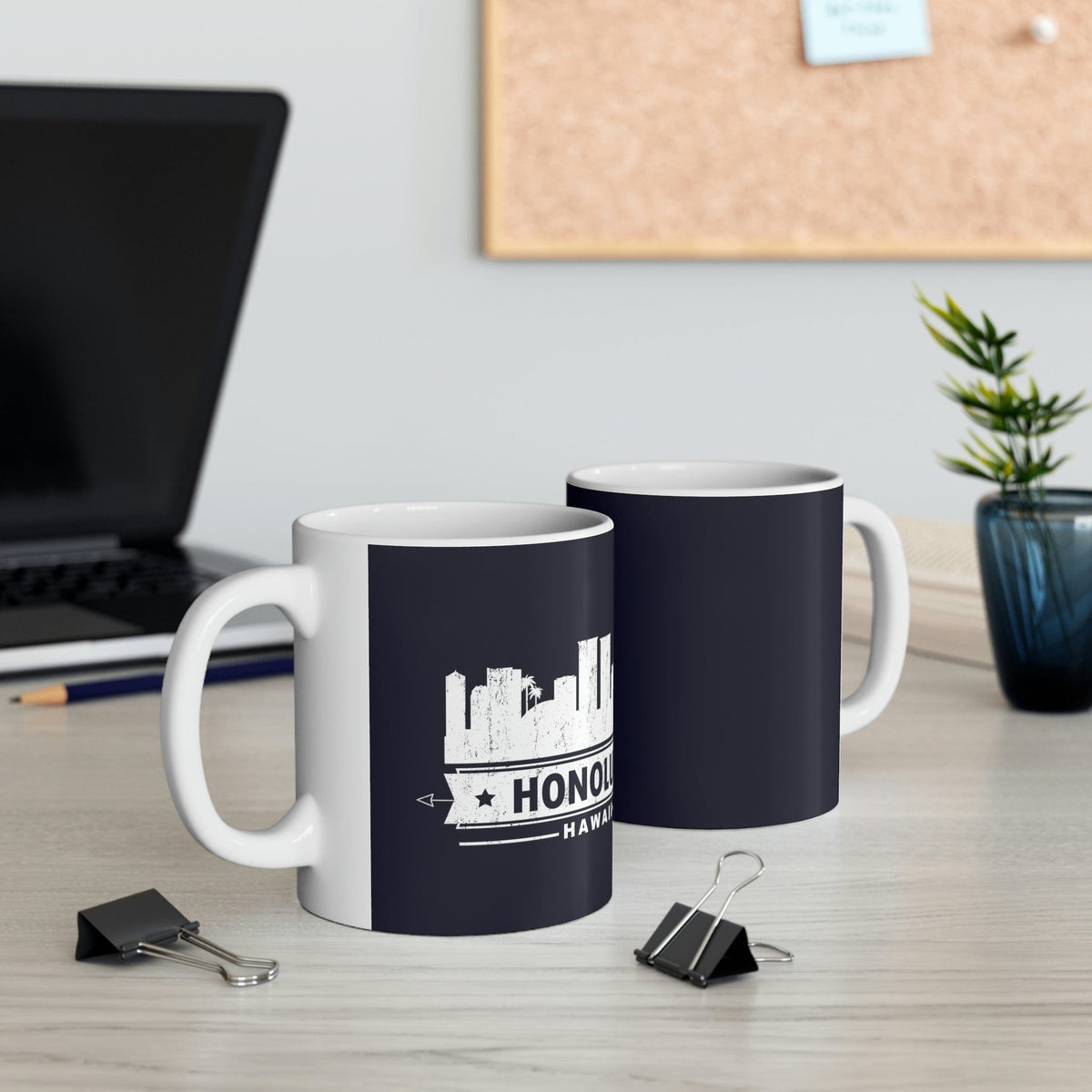 HONOLULU - Awesome Ceramic Mug, Exclusive Design