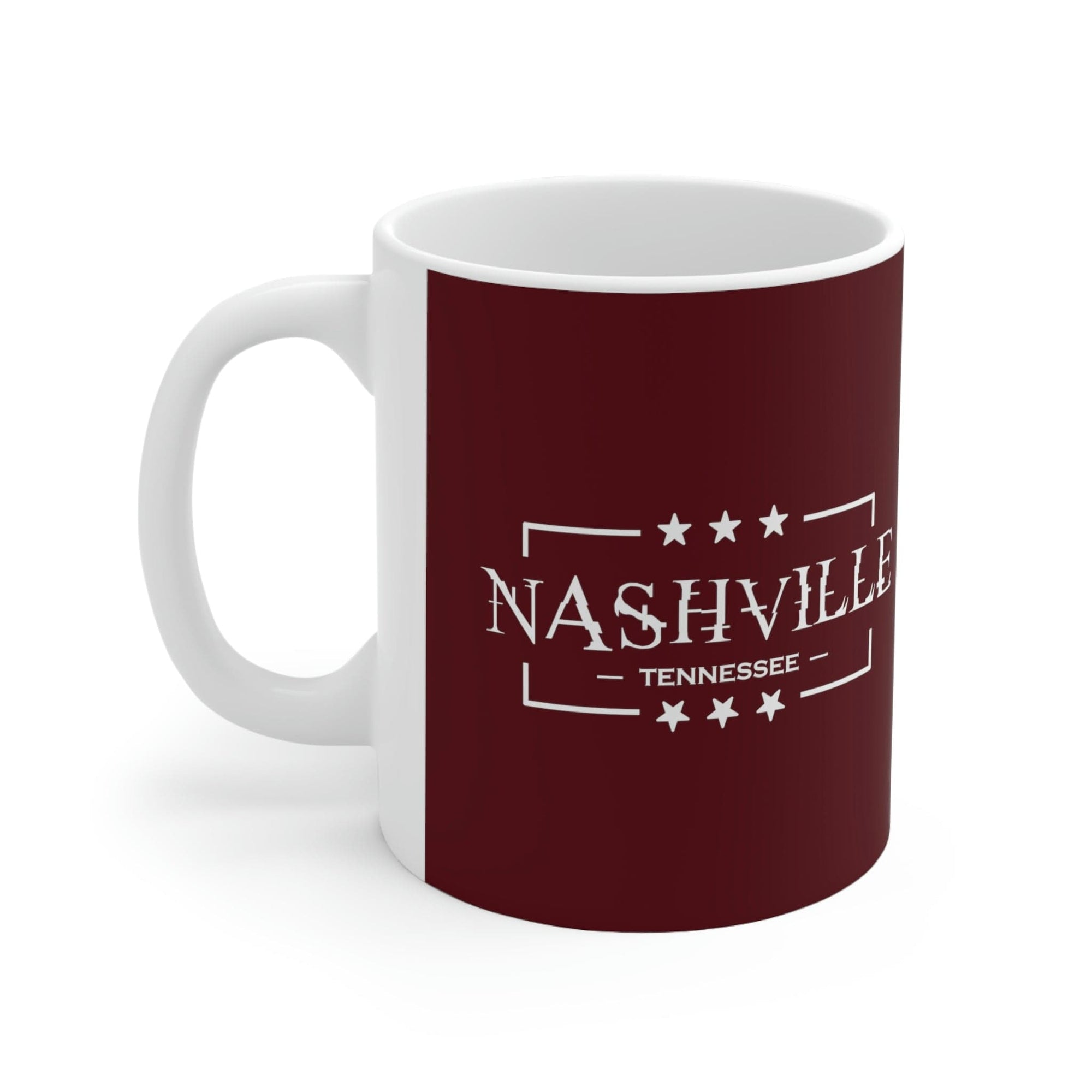 NASHVILLE - Awesome Ceramic Mug, Exclusive Design