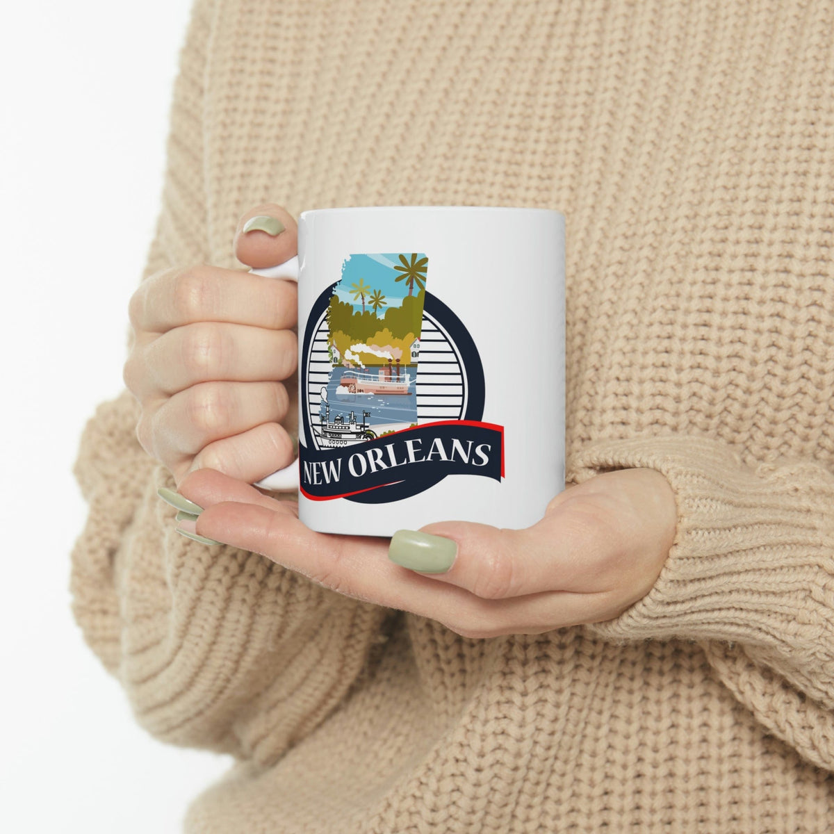 NEW ORLEANS - Awesome Ceramic Mug, Exclusive Design