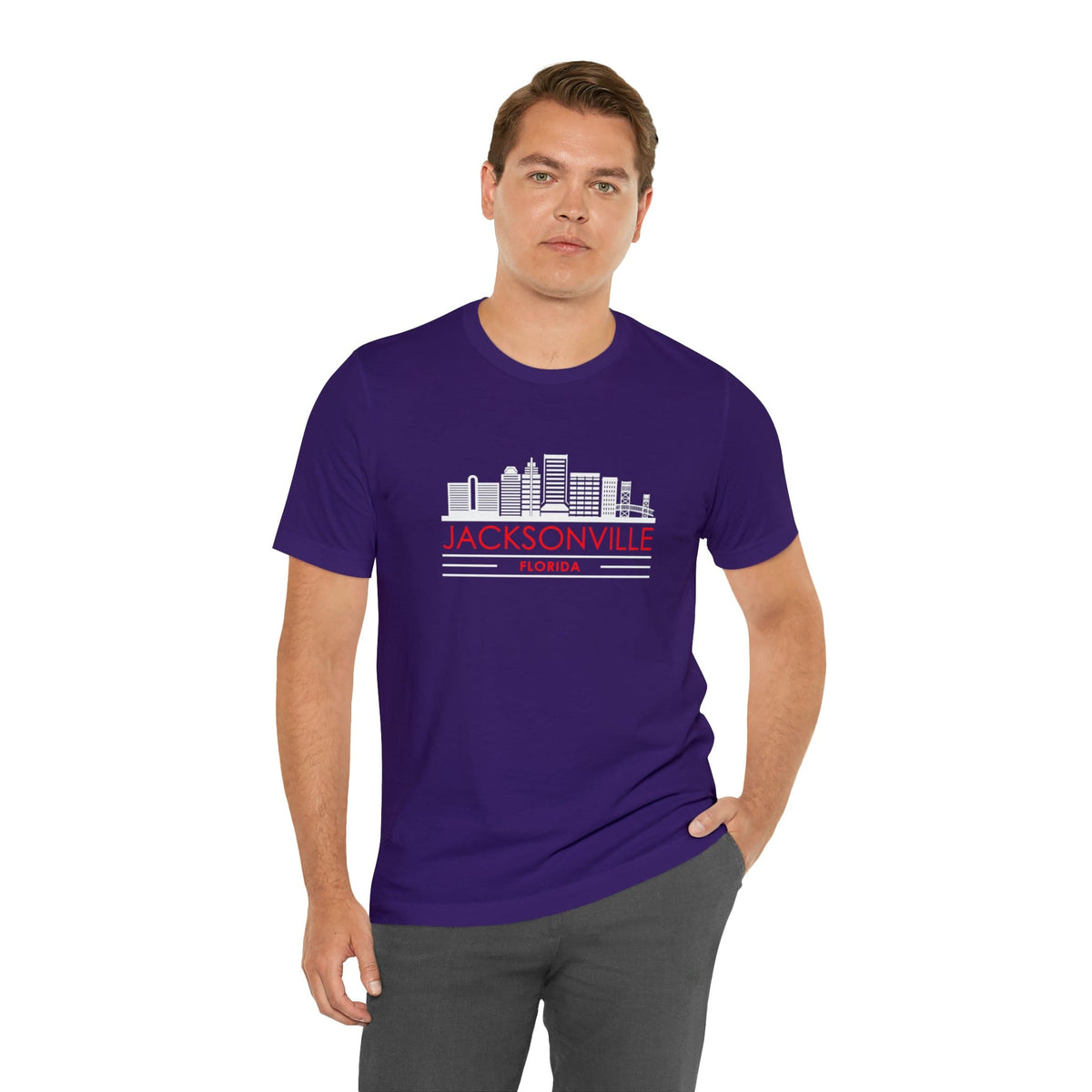 Jacksonville Skyline - Short Sleeve Tee