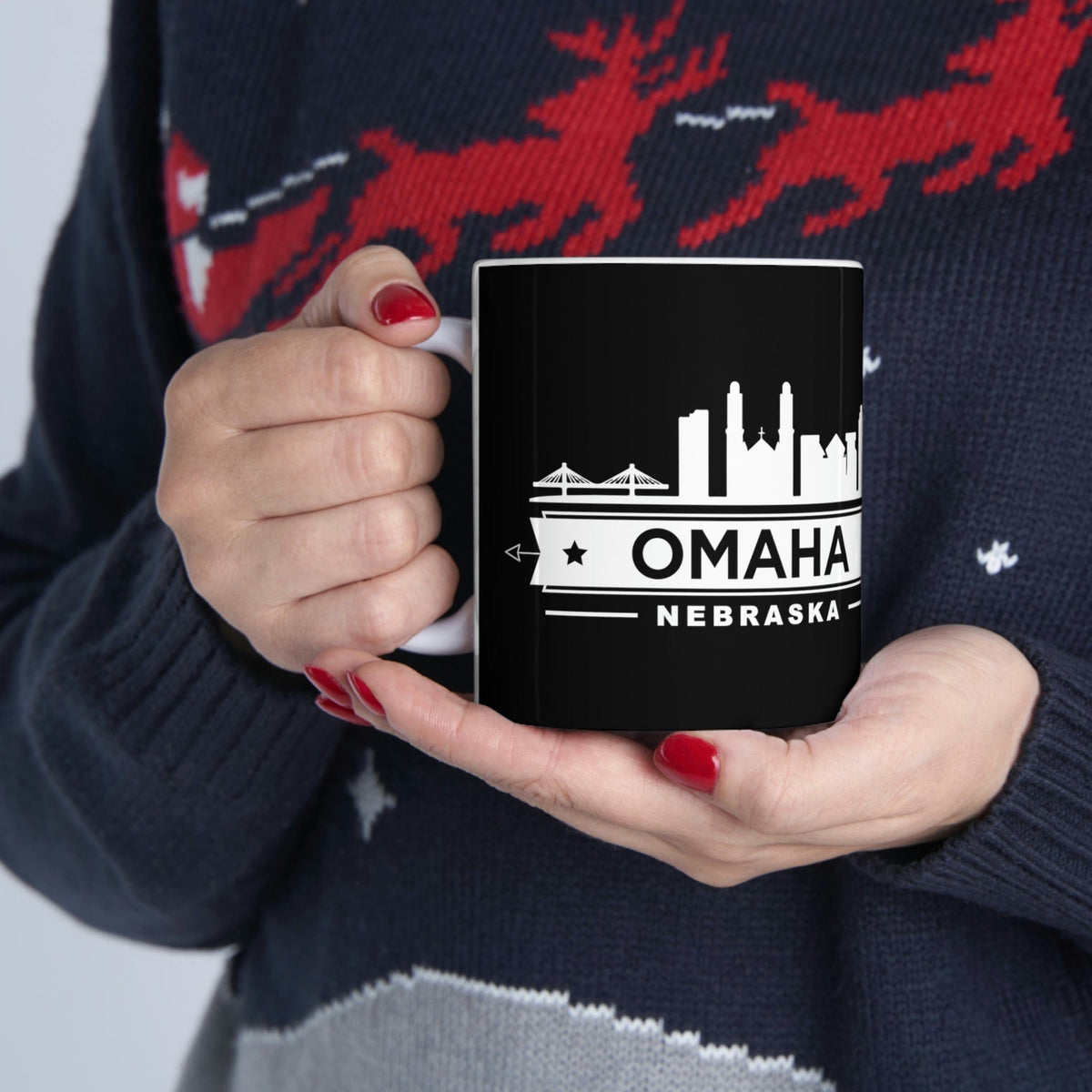 OMAHA - Awesome Ceramic Mug, Exclusive Design