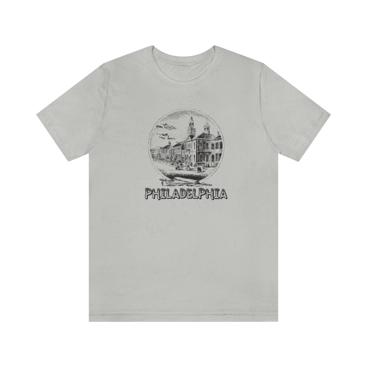 Classic Philly Skyline- Short Sleeve Tee